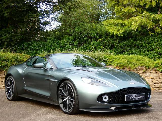 Aston Martin Vanquish 6.0 V12 Zagato Speedster T-TronIII Euro 6 2dr Convertible Petrol Green