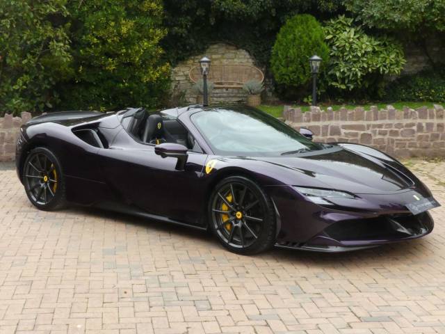 Ferrari SF90 Spider 4.0T V8 7.9kWh F1 DCT 4WD Euro 6 (s/s) 2dr Convertible Hybrid Purple