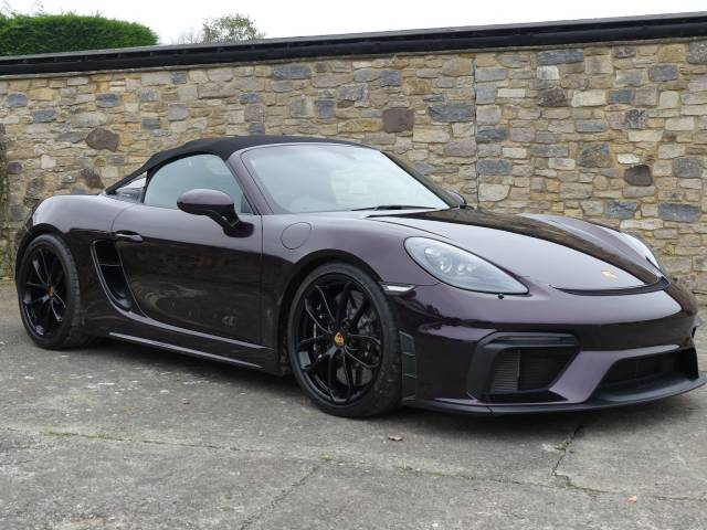 2023 Porsche 718 Boxster 4.0 Spyder Euro 6 (s/s) 2dr