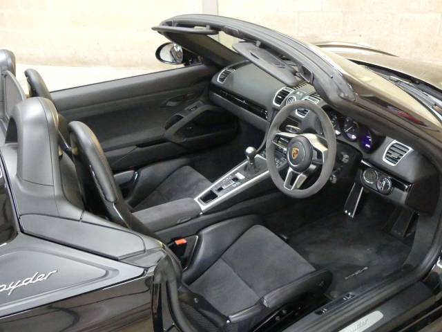 2015 Porsche Boxster 3.8 981 Spyder Euro 6 (s/s) 2dr